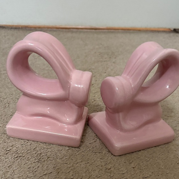 Pink Ceramic Bookends - Picture 5 of 5